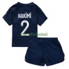 Maillot de Supporter Paris Saint-Germain Hakimi 2 Domicile 2022-23 Pour Enfant
